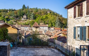 Caylus: rue du Portail Obscur