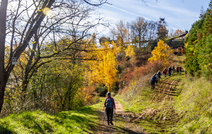 Montée vers le parc des Titans