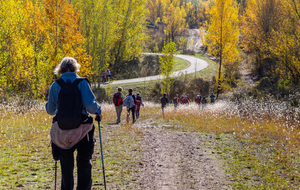 Descente sur le lac des Homps