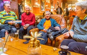 Pot de fin de randonnée à Lectoure (32)