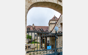 Belle halte pour des pèlerins de St Jacques de Compostelle 
