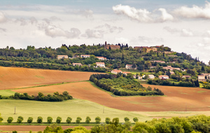 Montferrand vu depuis le hameau Larmand