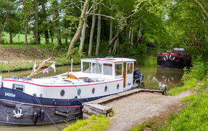 Retour au bord du Canal du Midi