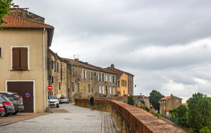 Carla-Bayle, promenade des rempards nord