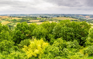 Carla-Bayle, vue vers l'est