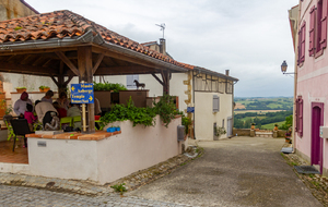 Carla-Bayle, vue sur le sud