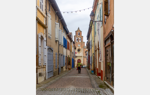 Carla-Bayle, grand rue Pierre Bayle