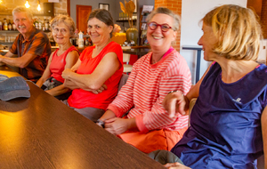 Pot de fin de randonnée à Carla-Bayle