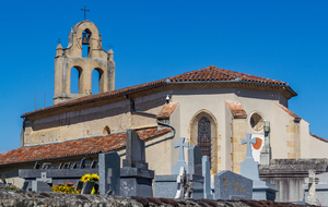 Bertre: l'église Saint Michel.