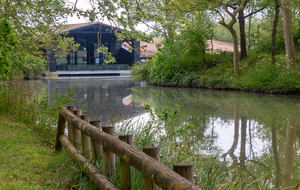 Canal du Midi au niveau de Port-Lauragais