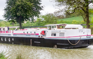 Canal du Midi passage terminé de l'écluse d'Emborrel