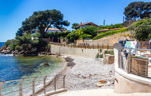 Bandol: plage du Barry