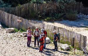 Bandol: départ de la  plage des Engraviers