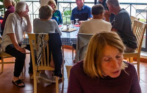 Bandol: Salle de restaurant du VTF , 1er repas du Soir