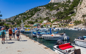Port de Morgiou au fond de la Calanque