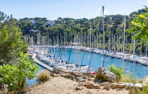 Port de la calanque de Port Miou