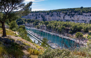 Le port de la calanque de Port Miou