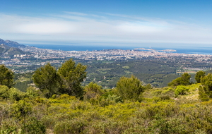 Panorama du Mont Carpiagne à la Grande Tête Rouge