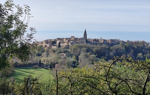 81 - Puycelsi, Larroque par la cascade de l'Audoulou