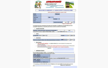Comment adhérer à ASURANDONNEE pour la saison 2025-2026