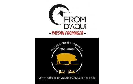 Vente directe de produits des fermes From d'Aqui et Bontemps